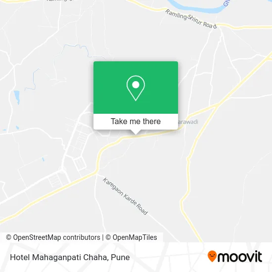 Hotel Mahaganpati Chaha map