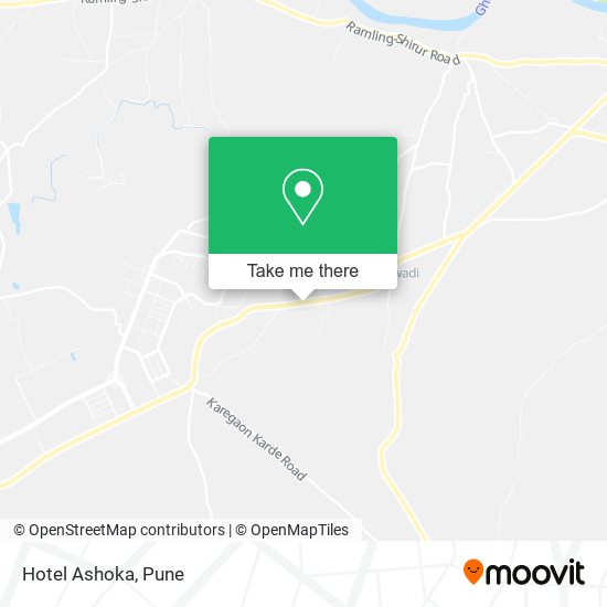 Hotel Ashoka map