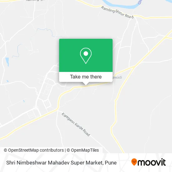 Shri Nimbeshwar Mahadev Super Market map