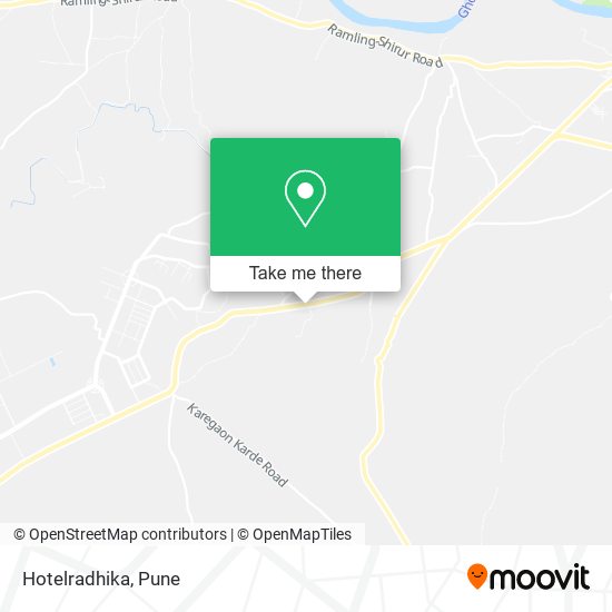 Hotelradhika map