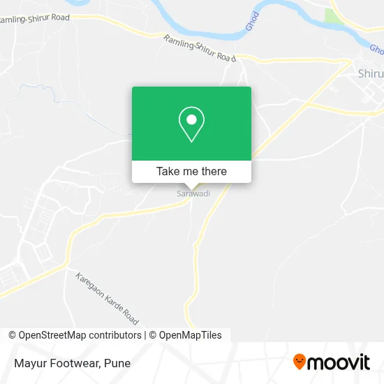 Mayur Footwear map