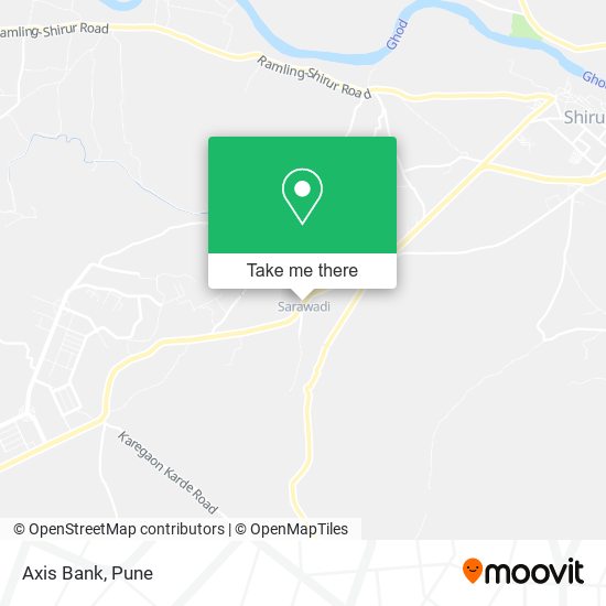 Axis Bank map