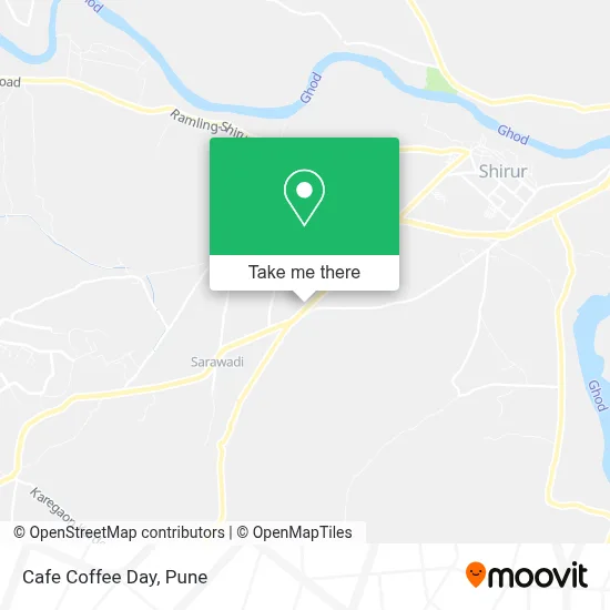 Cafe Coffee Day map