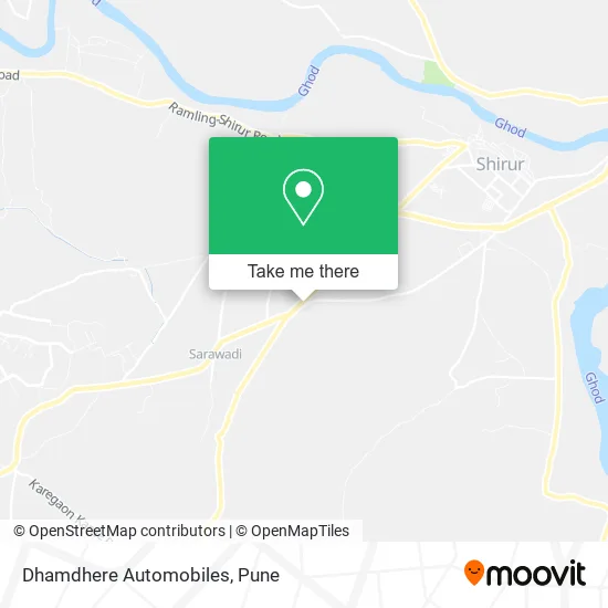 Dhamdhere Automobiles map