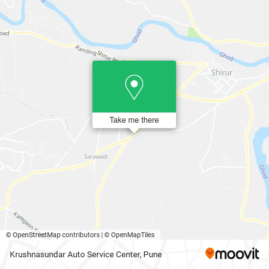 Krushnasundar Auto Service Center map