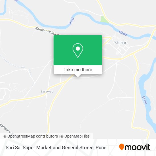 Shri Sai Super Market and General Stores map