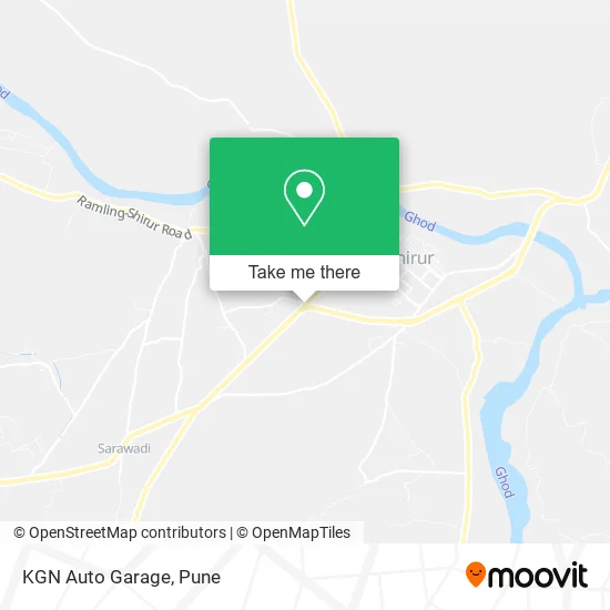 KGN Auto Garage map