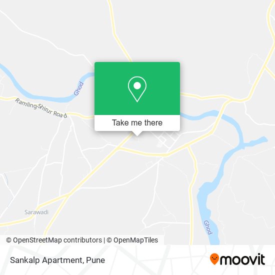 Sankalp Apartment map