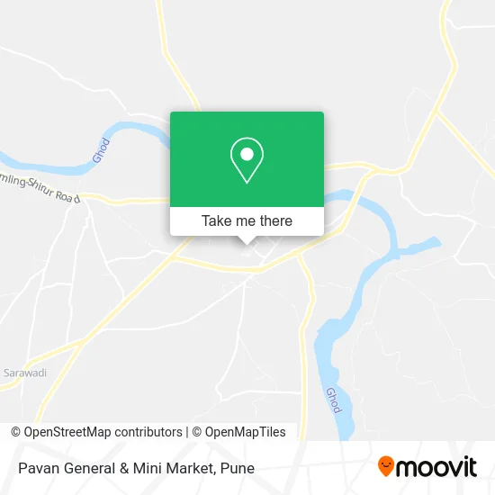 Pavan General & Mini Market map