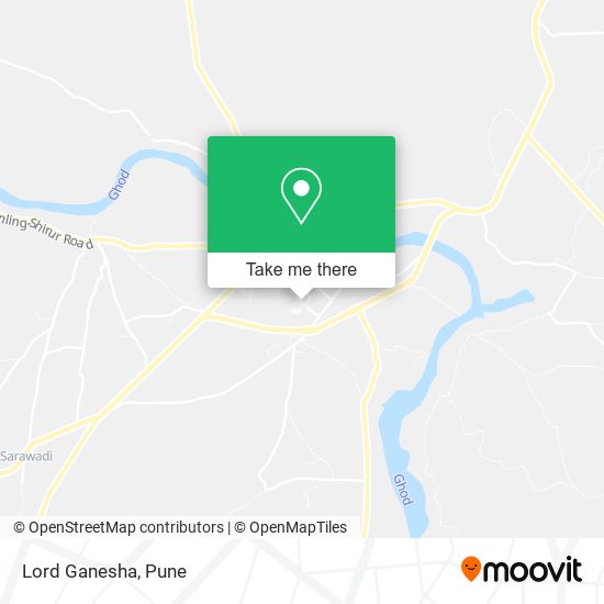 Lord Ganesha map