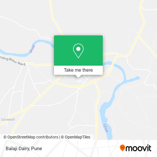 Balaji Dairy map