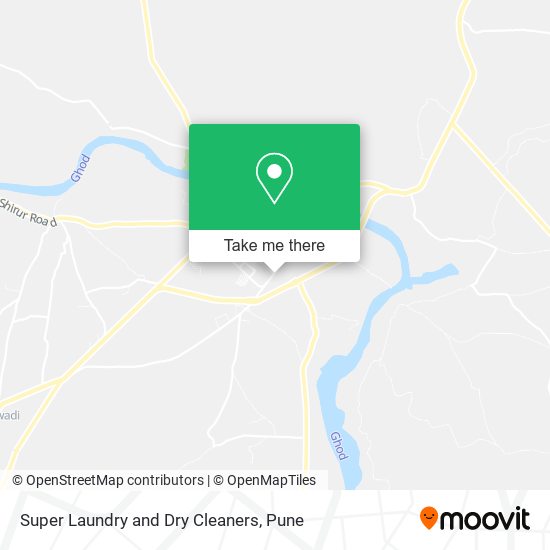 Super Laundry and Dry Cleaners map