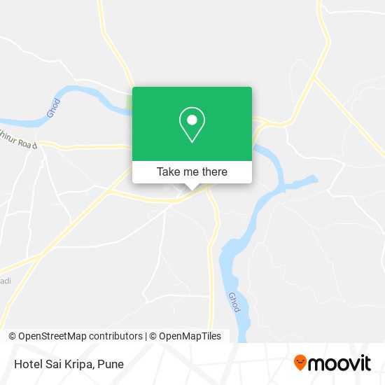 Hotel Sai Kripa map