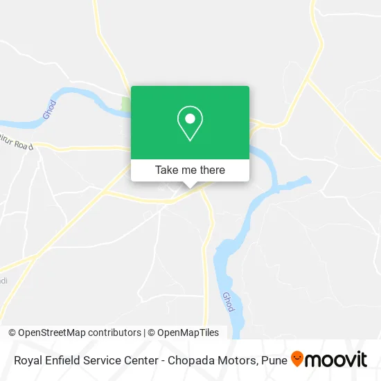 Royal Enfield Service Center - Chopada Motors map