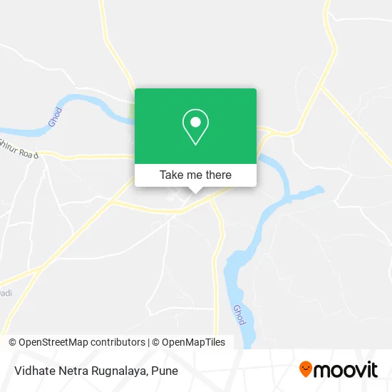 Vidhate Netra Rugnalaya map