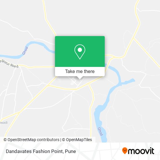 Dandavates Fashion Point map