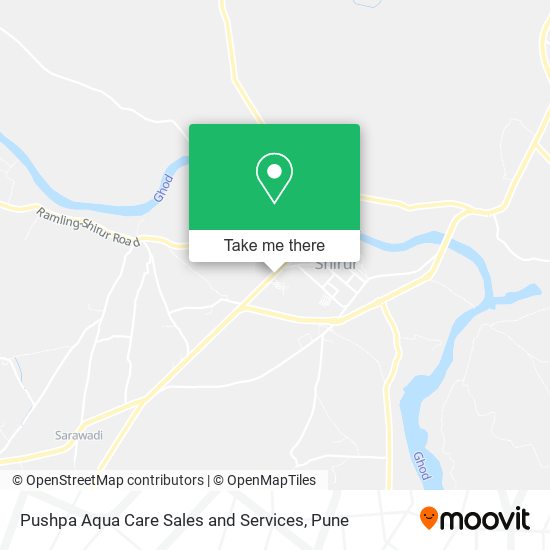 Pushpa Aqua Care Sales and Services map
