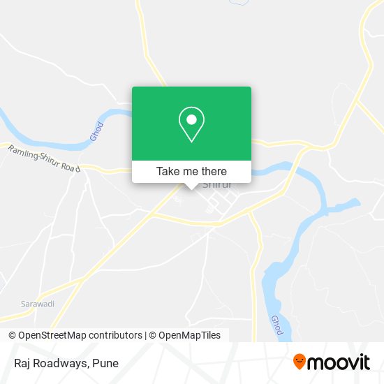 Raj Roadways map