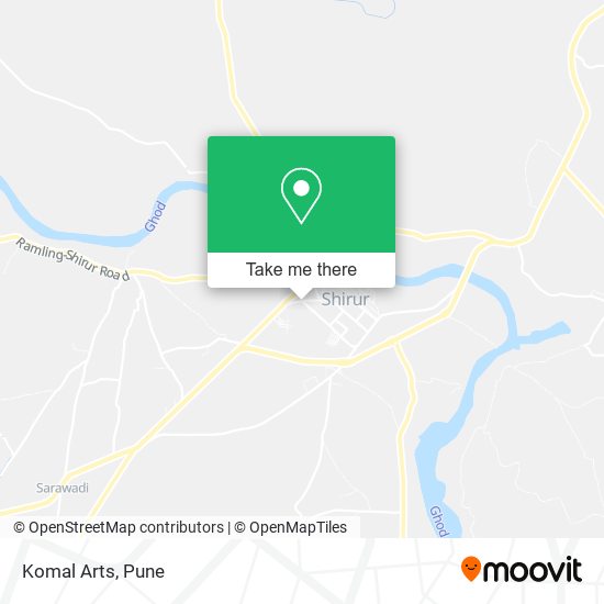 Komal Arts map