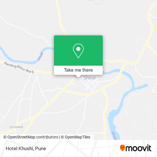 Hotel Khushi map