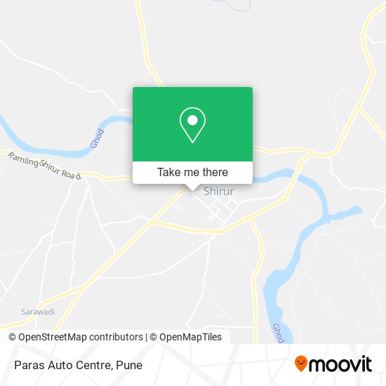 Paras Auto Centre map