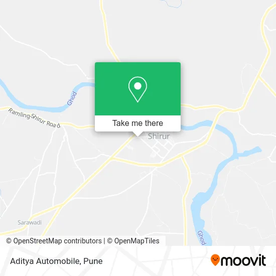Aditya Automobile map