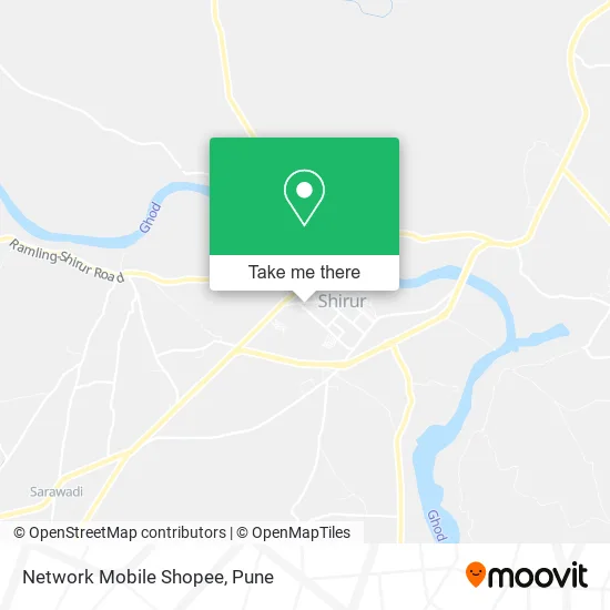Network Mobile Shopee map
