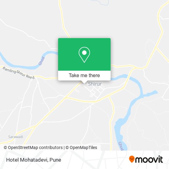 Hotel Mohatadevi map