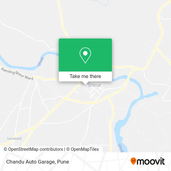 Chandu Auto Garage map