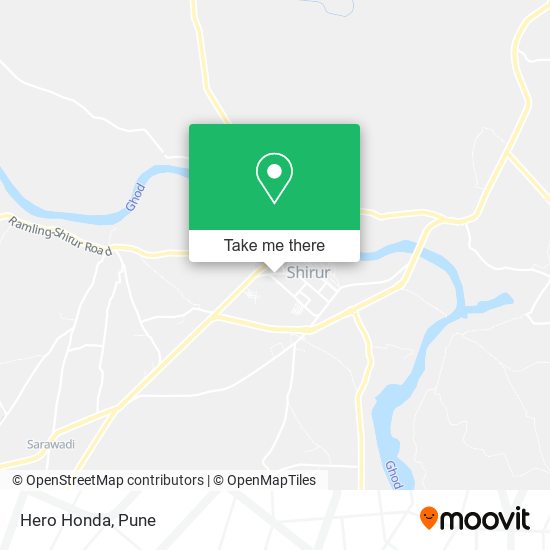 Hero Honda map