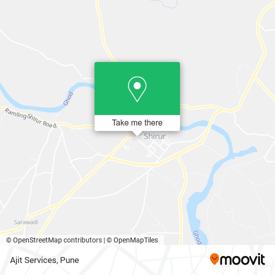 Ajit Services map