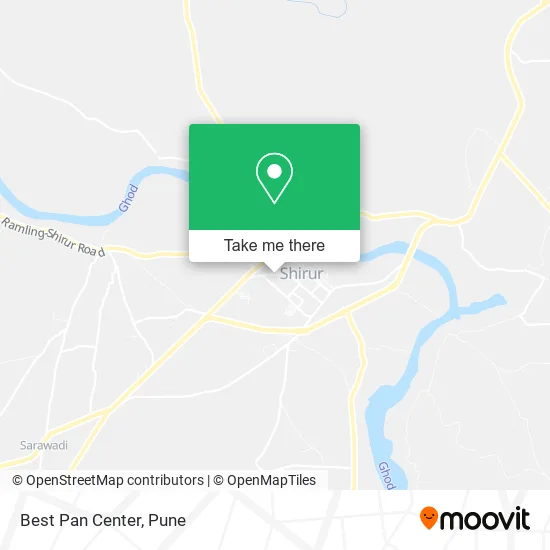 Best Pan Center map