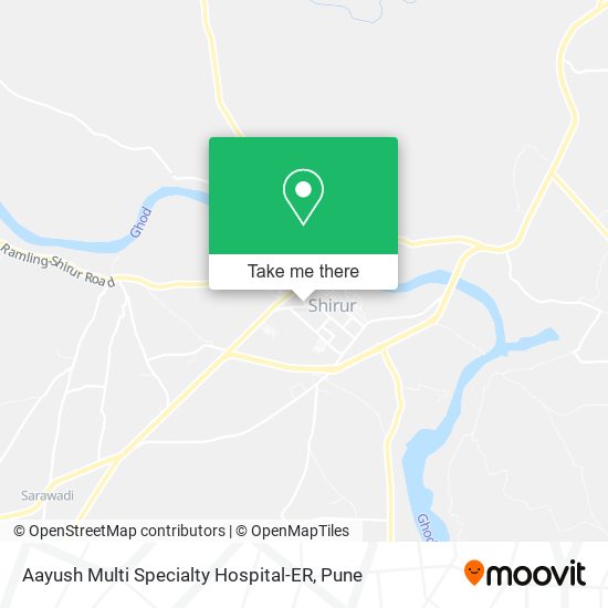 Aayush Multi Specialty Hospital-ER map