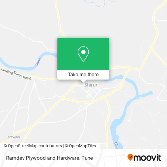 Ramdev Plywood and Hardware map