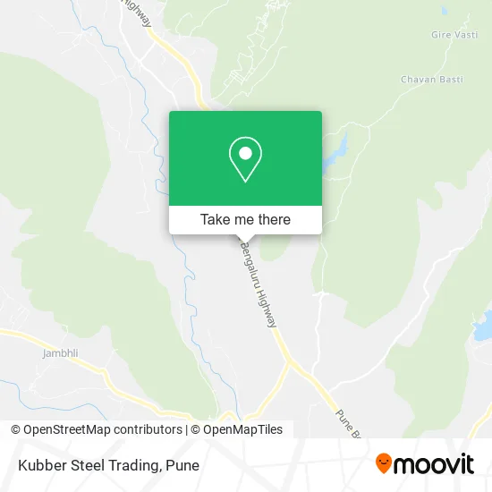Kubber Steel Trading map