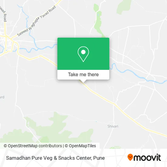 Samadhan Pure Veg & Snacks Center map