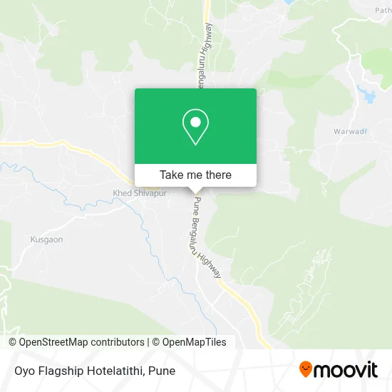 Oyo Flagship Hotelatithi map