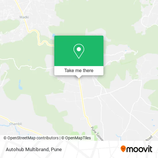 Autohub Multibrand map