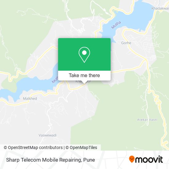 Sharp Telecom Mobile Repairing map