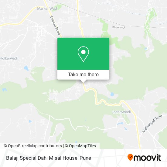 Balaji Special Dahi Misal House map