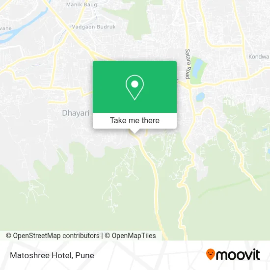 Matoshree Hotel map