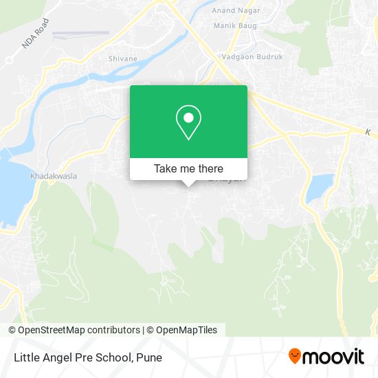 Little Angel Pre School map