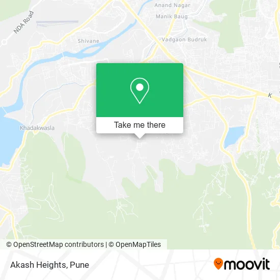 Akash Heights map