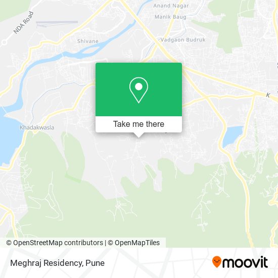 Meghraj Residency map