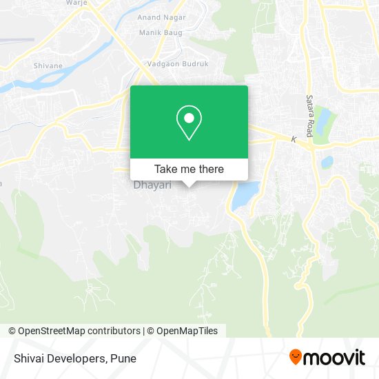 Shivai Developers map