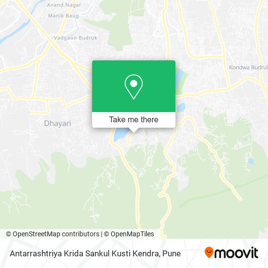 Antarrashtriya Krida Sankul Kusti Kendra map