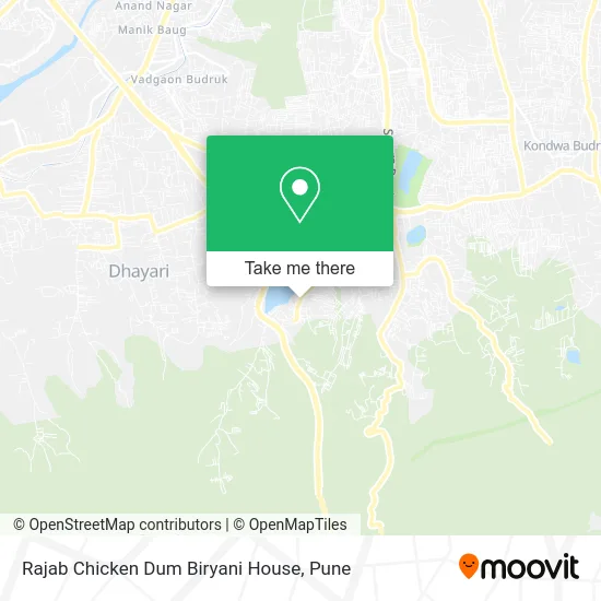 Rajab Chicken Dum Biryani House map