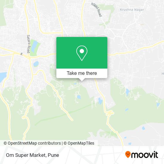 Om Super Market map