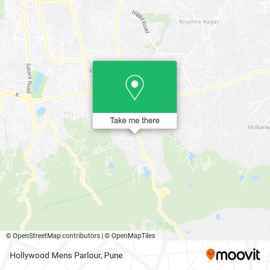 Hollywood Mens Parlour map