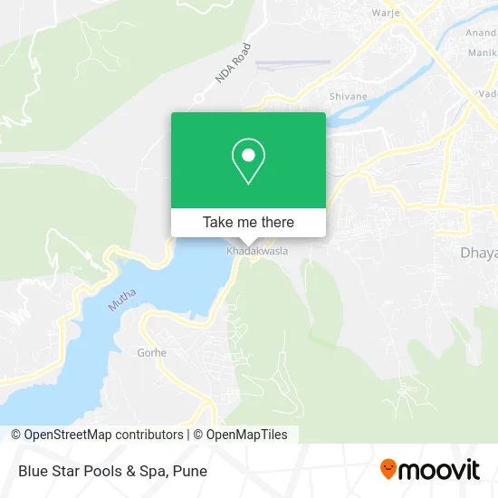 Blue Star Pools & Spa map